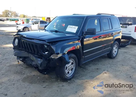 2014 Jeep Patriot Sport z USA, uszkodzony, nr VIN 1C4NJPBB1ED911657